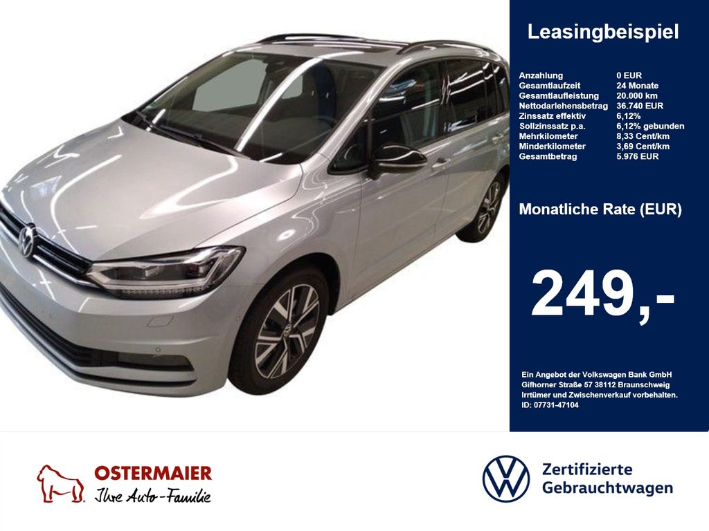 Volkswagen Touran HIGHLINE BLACK STYLE 1.5TSI 150PS DSG ACC