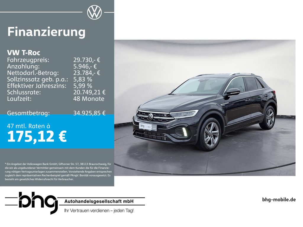 T-Roc R-Line 1.5 TSI OPF DSG