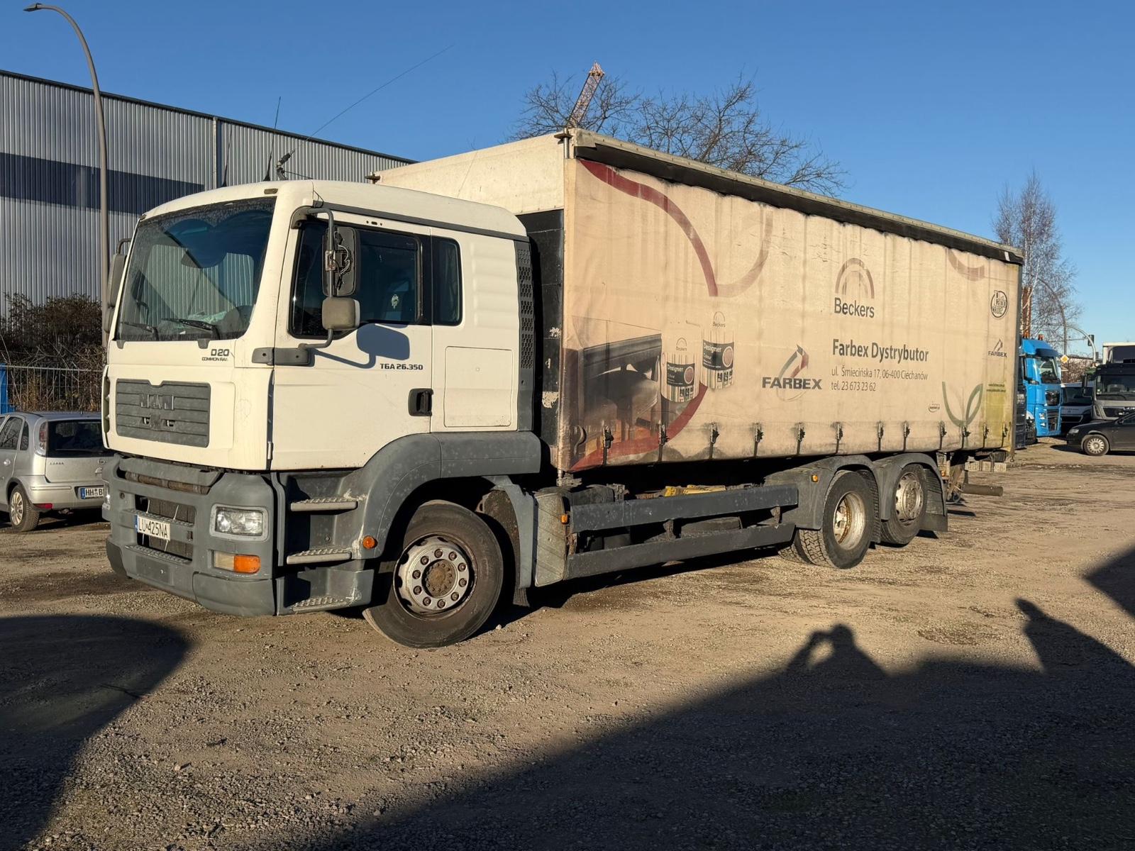 MAN TGA 26.360 6x2 Manuell