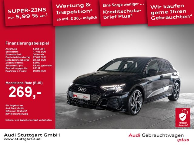 Audi A3 Sportback 40 TFSI e S line SHZ Keyless PDC