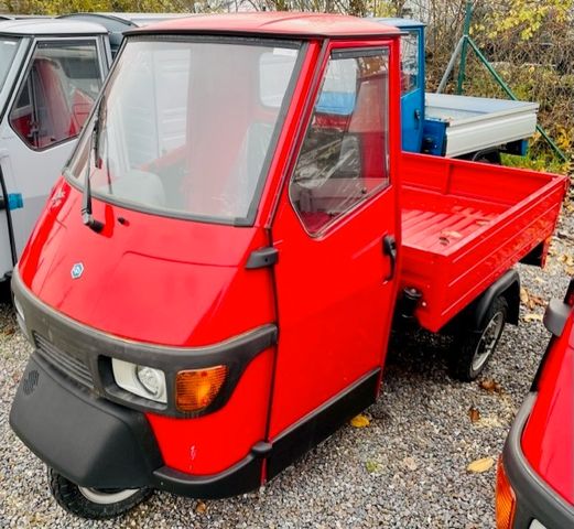 Piaggio APE 50 Pritsche Stahl / Rot / Modell 22