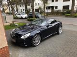 Mercedes-Benz Mercedes SLK 350 dunkelblau metallic - gebrauchte Mercedes-Benz SLK 350 aus dem Jahr 2004