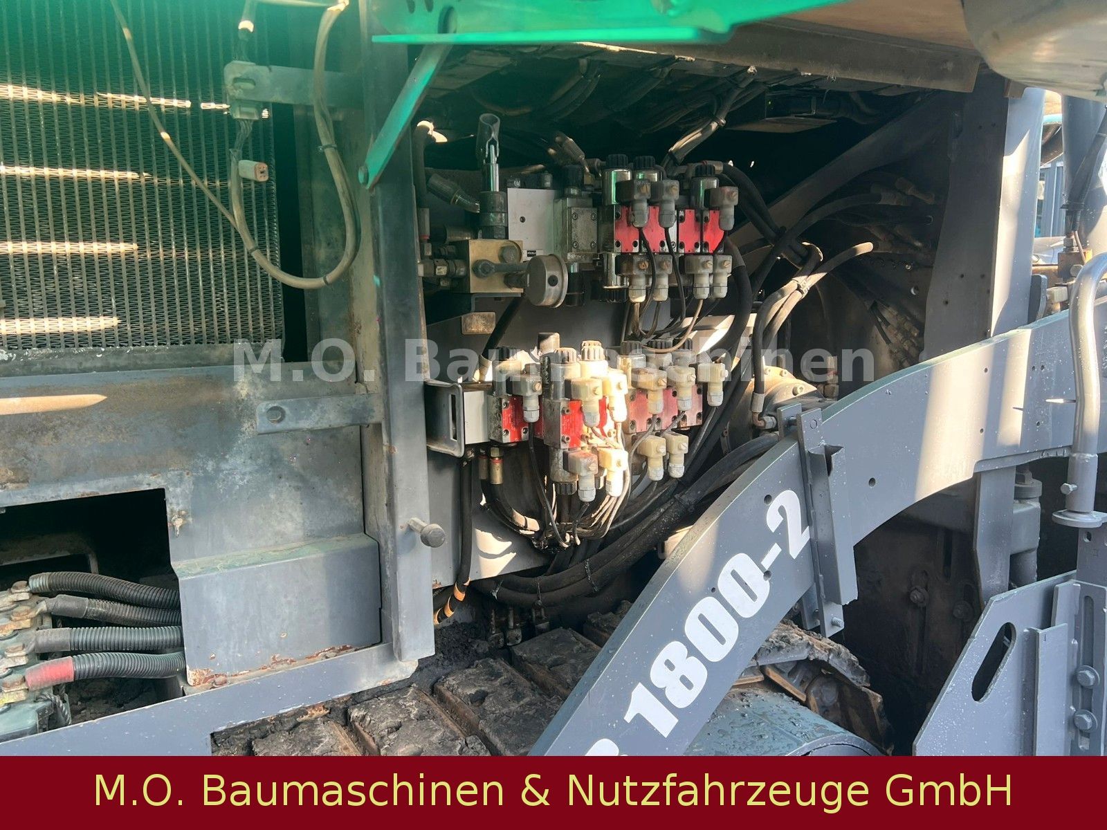 Fahrzeugabbildung Vögele Super 1800-2 / 2x Display / 2x Sensor /2x 50 cm/