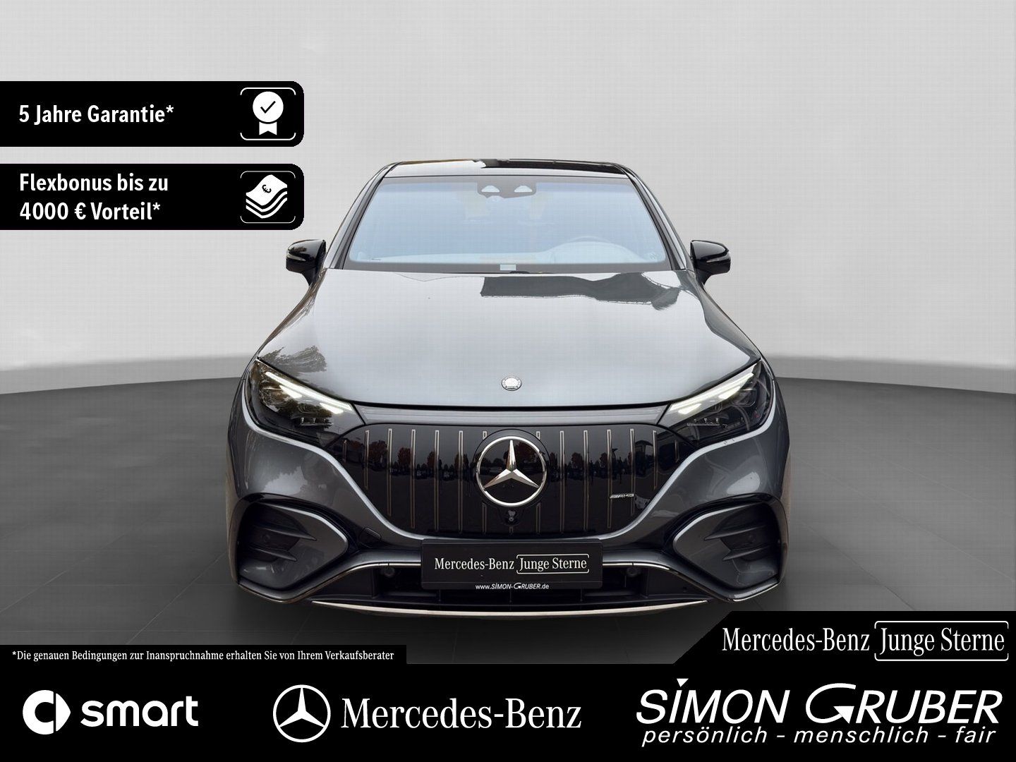 Fahrzeugabbildung Mercedes-Benz EQE 43 4M SUV AMG Night Pano HUD Sitzklima Nappa