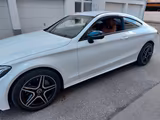 Mercedes-Benz C 250 Coupe AMG Line Burmester Navi Night Edit  - Mercedes-Benz C 250: Weiß