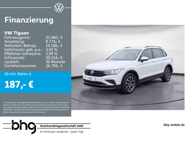 Volkswagen Tiguan 2.0TDI SCR DSG Life LED Navi connect Kame