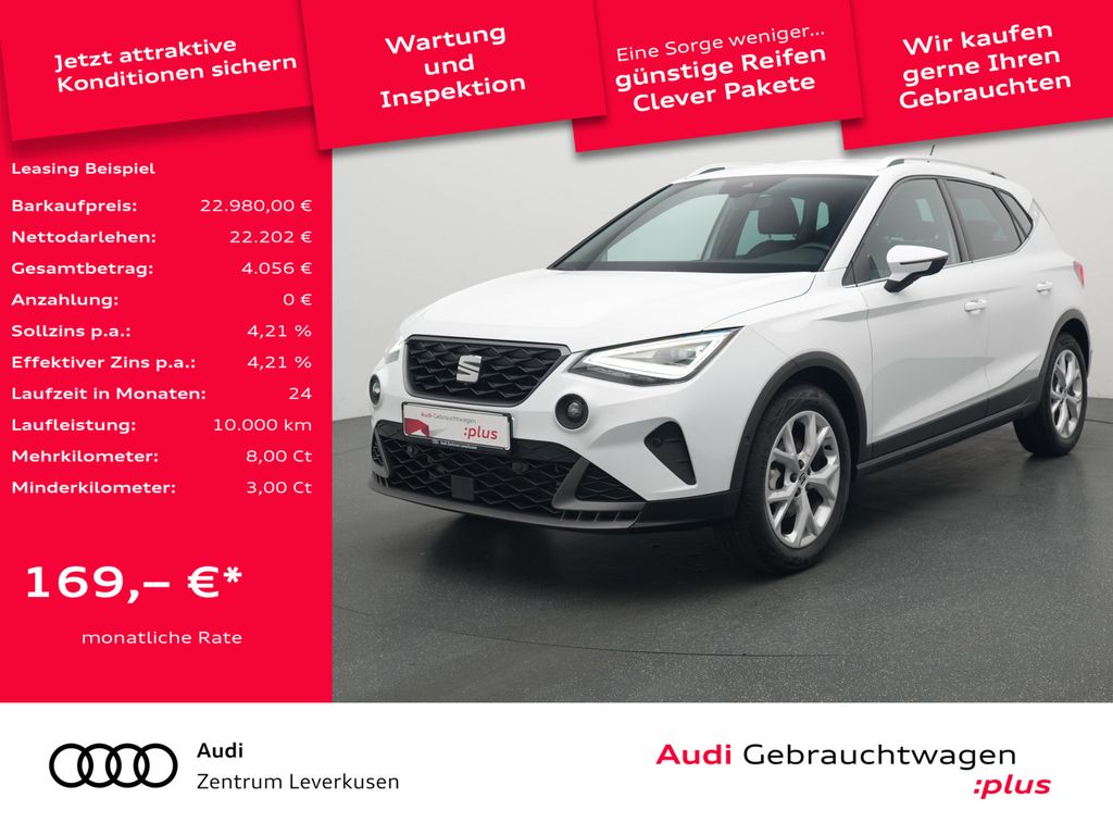 Seat Arona 1.0 TSI FR NAVI VIRT ACC LED KAMERA SHZ