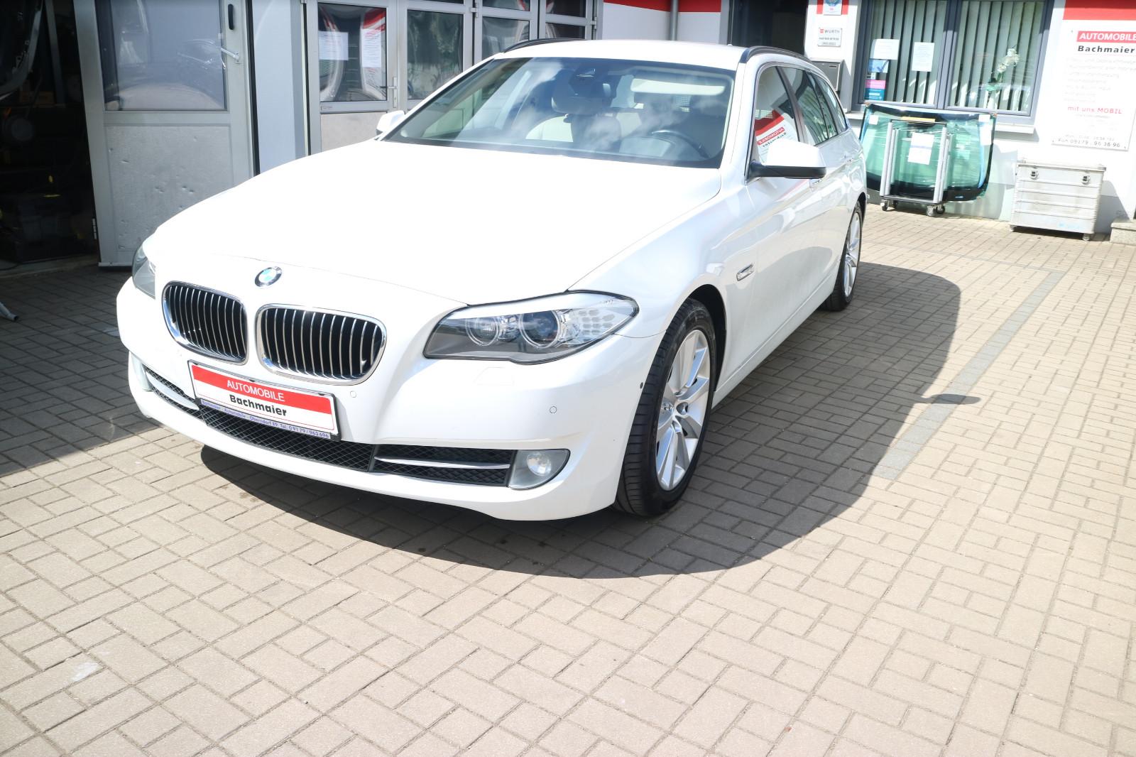 BMW 520d -touring-Aut.-Vollleder-NAVI-HUD-ALU 8-fa