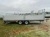 Humbaur 11,9 to Tandem-Tieflader 600 BW & Rampenfach - Tieflader Rampen