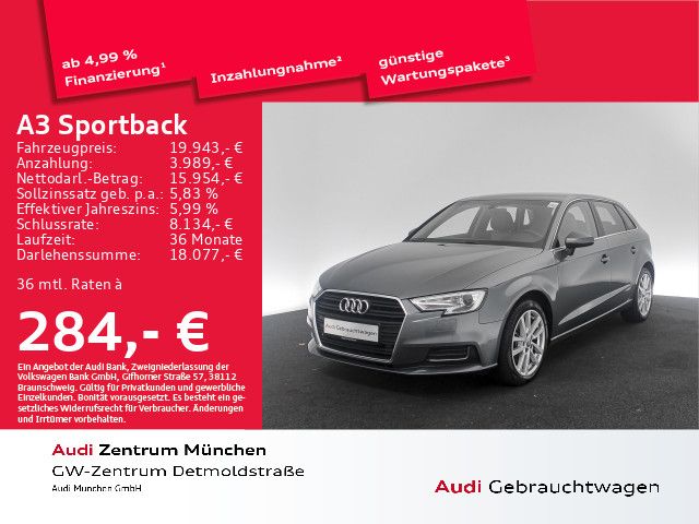 Audi A3 Sportback 35 TFSI S tronic design Xenon/PDC+