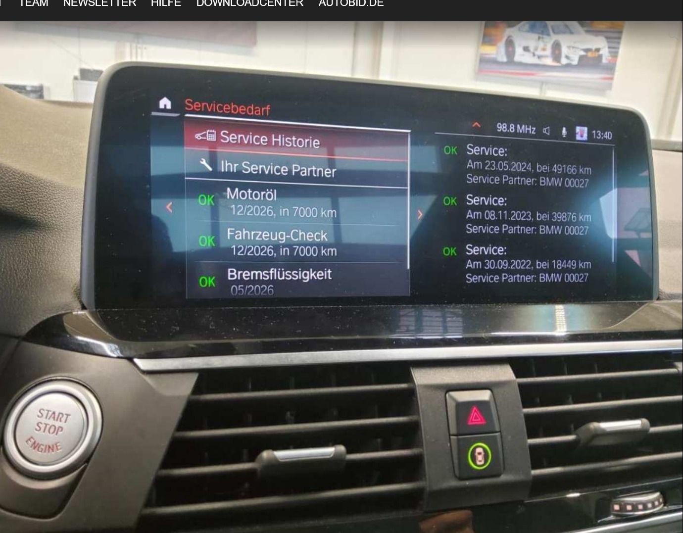 Fahrzeugabbildung BMW X4 xDrive 20 d M Sport X HUD ANHZV STHZG PANO