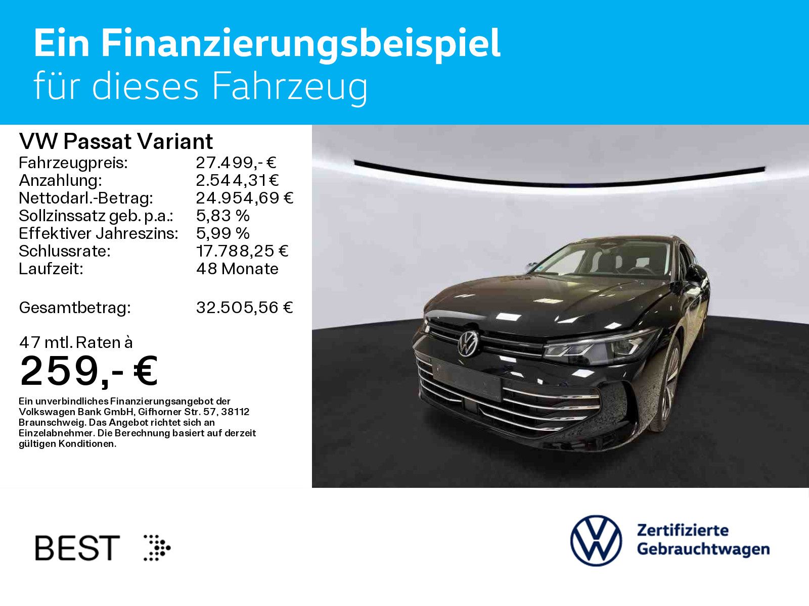Volkswagen Passat Variant 1.5 eTSI DSG BUSINESS LED AHK KAM foto 2