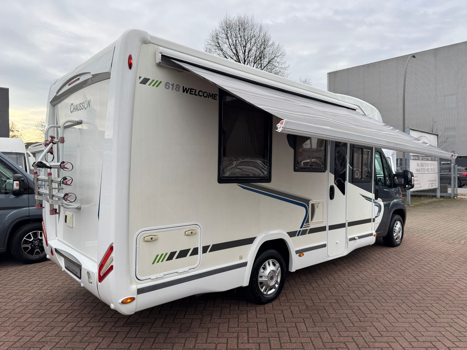 Fahrzeugabbildung Chausson WELCOME 618 FIAT SAT TV HUBBETT BACKOFEN 1.HAND