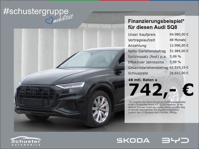 AUDI SQ8 4.0TFSI*StandHzg 360°Ka B&amp;O Luftfed el.Sitze