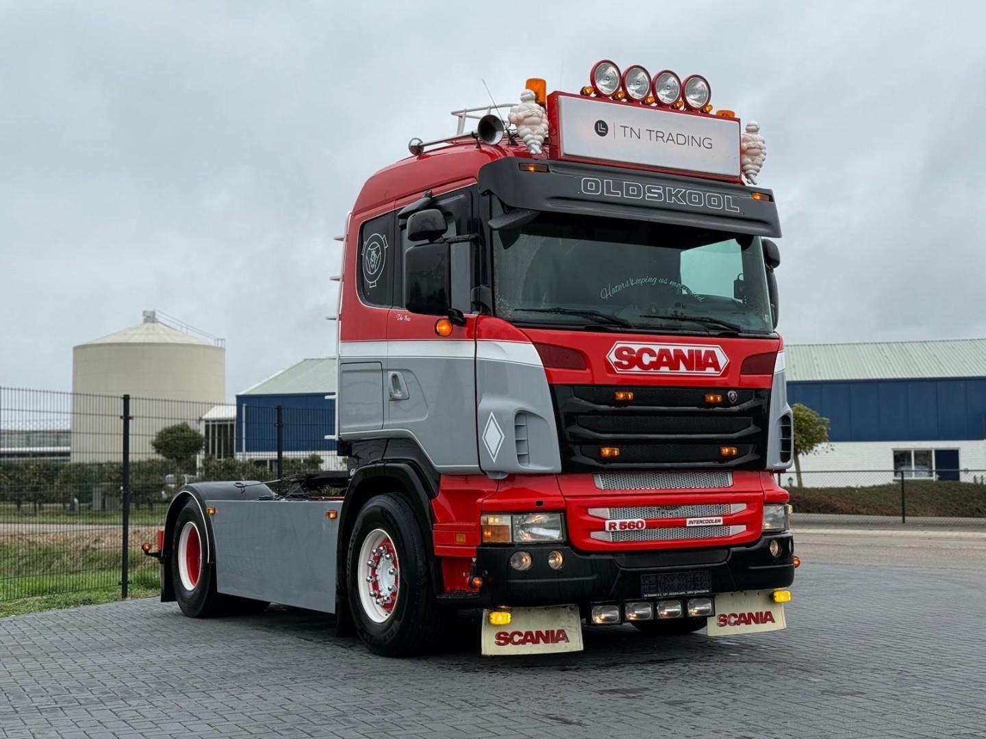 Scania R560 V8 SHOW, TOP, LEDERSITZE, RETARDER, SCHALTG