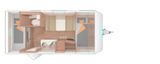 Weinsberg CaraOne 480 QDK Edition [HOT] AKTIONSPREIS Linie - Weinsberg Etagenbett