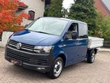 Volkswagen T6 Transporter Pritsche Pritsche Doppelkabine la - blaue Volkswagen T6