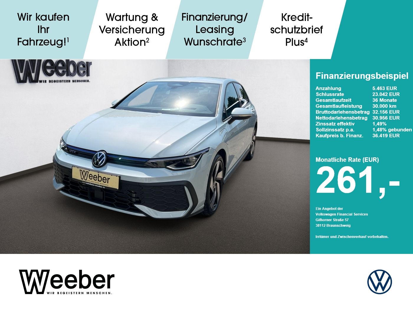Volkswagen Golf GTE *AHK*MATRIX*LEDER*NAVI*SHZ*HUD*APP CONN