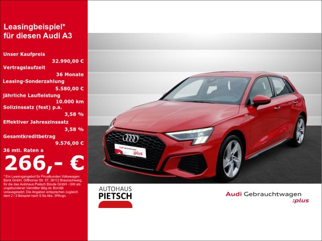 Audi A3 Sportback 35 TFSI S-Line Matrix-LED NAVI VC G