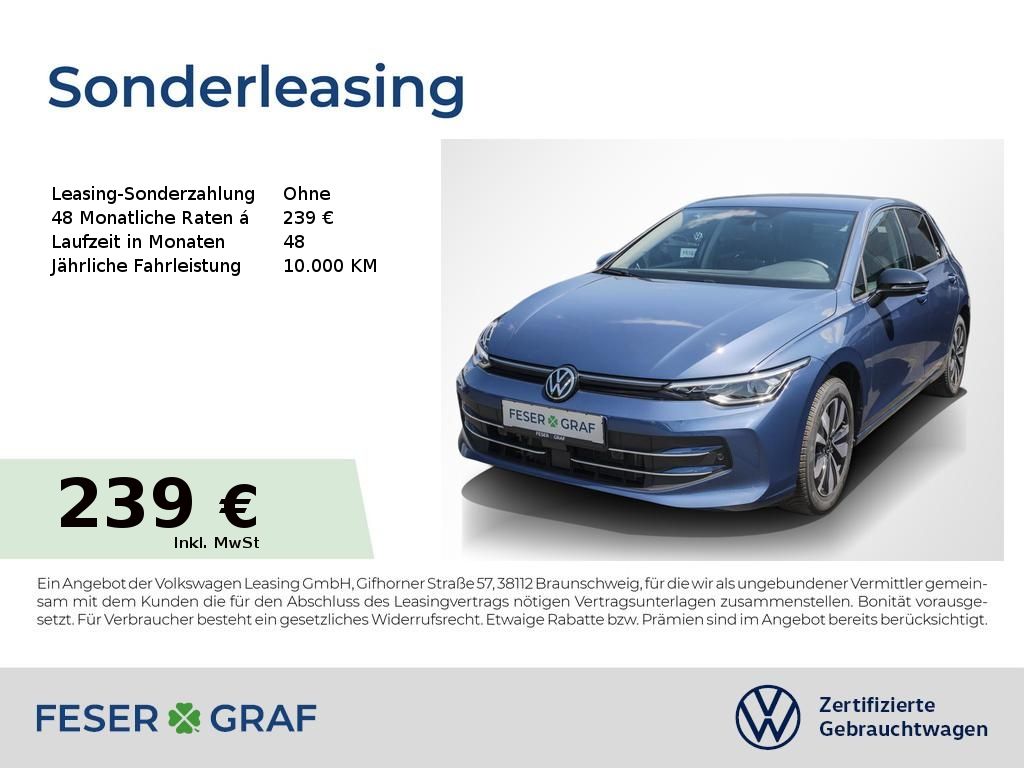 Volkswagen Golf 8 Goal 1.5 eTSI DSG Navi AHK Kamera LED Shz