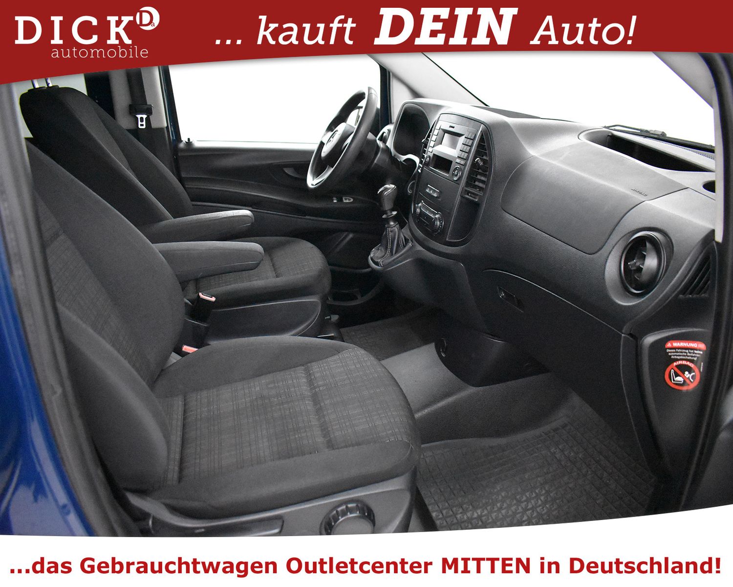 Fahrzeugabbildung Mercedes-Benz Vito Mixto 114 CDI BT Lang 4SITZE+KLIMA+TEMP+AHK