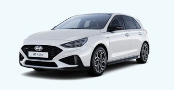 Hyundai Leasingangebot: Hyundai i30 1.6 T-GDI DCT N Line + Panoramadach