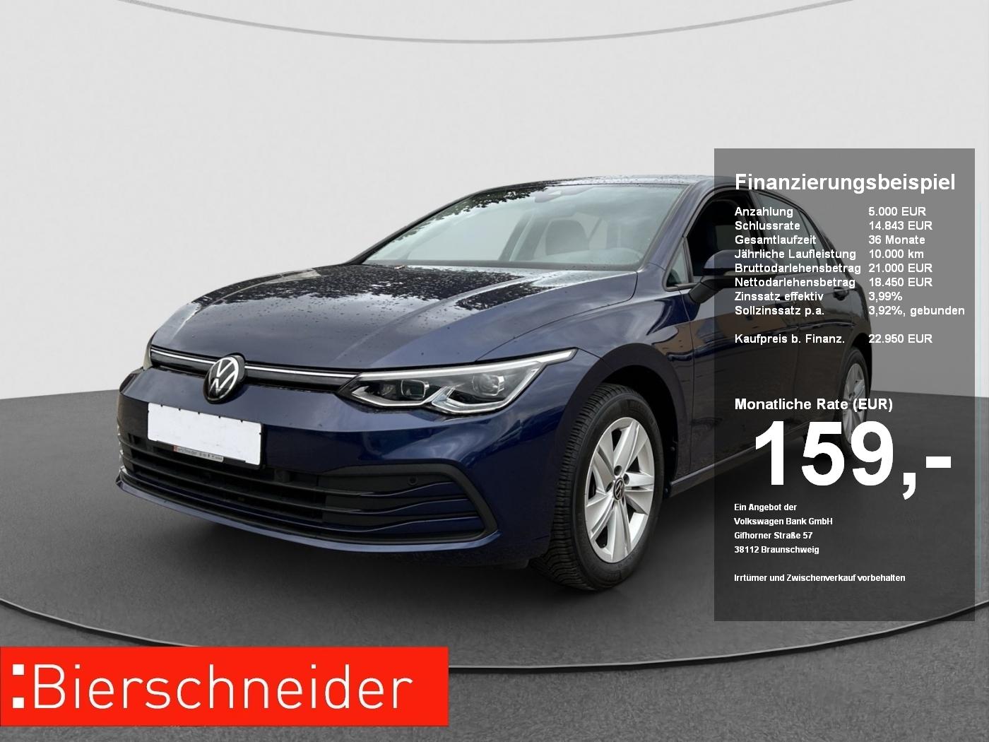 Volkswagen Golf 8 2.0 TDI DSG Life NAVI ACC FRONT ASSIST LI