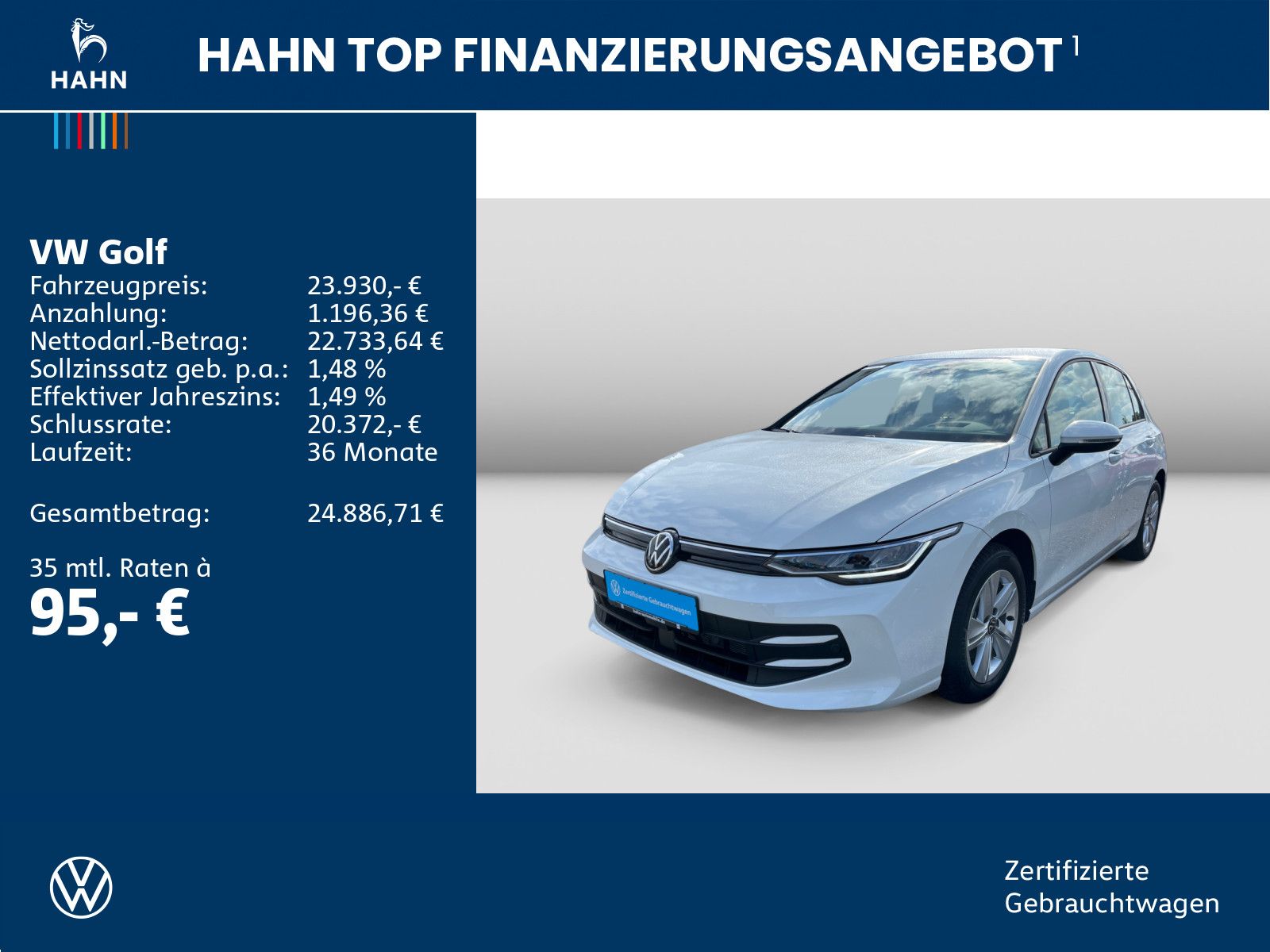 Volkswagen Golf 1.5TSI Life Standhz Nav HUD LED ACC MFL Cam foto 2