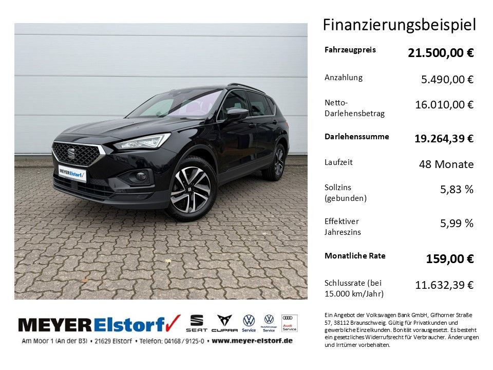 SEAT Tarraco Style 2.0 TDI DSG AHK Rückfahrka. Beats