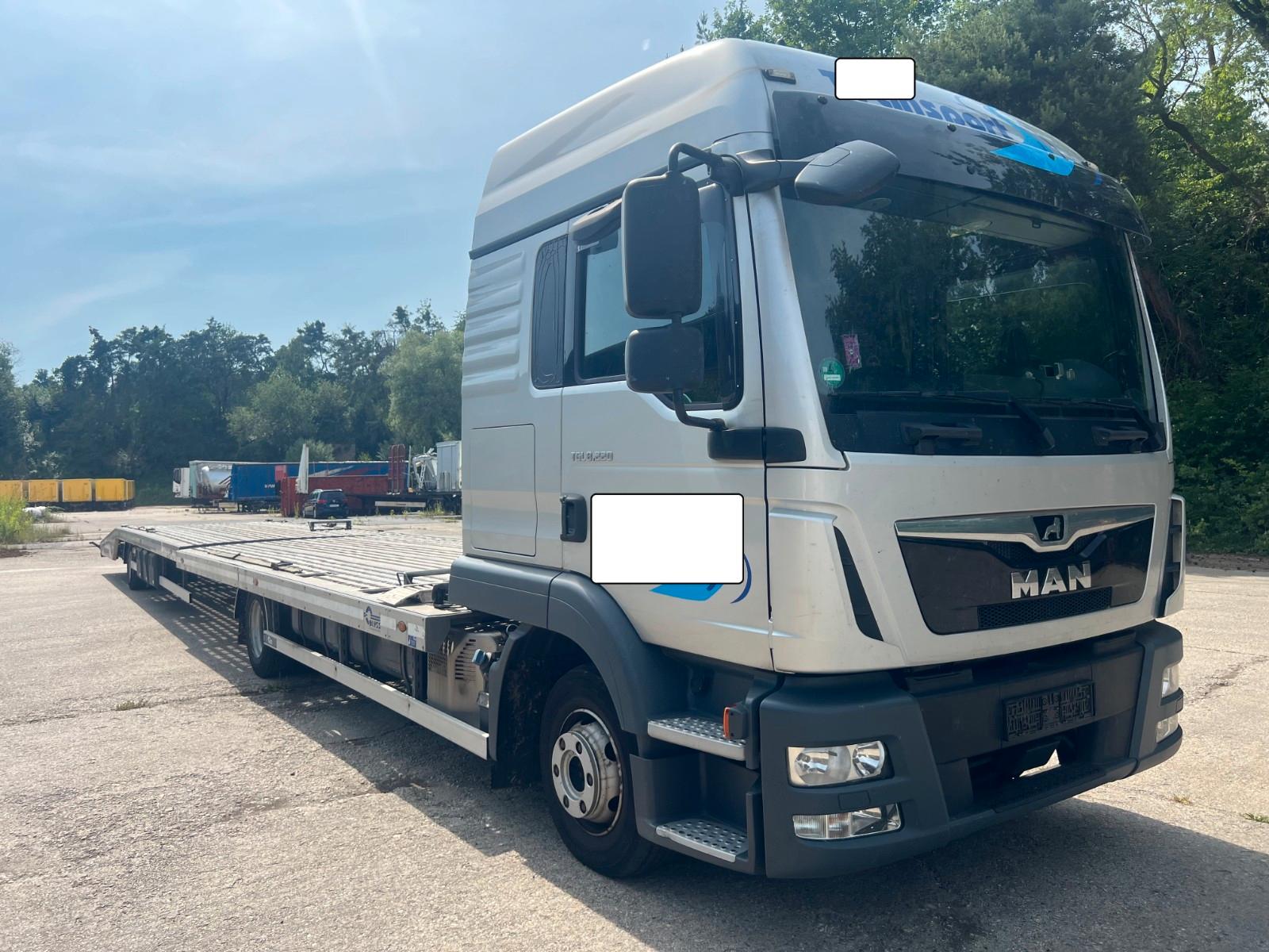MAN TGL 8.220 + ANHÄNGER BLYSS EURO6 GERMAN TRUCK