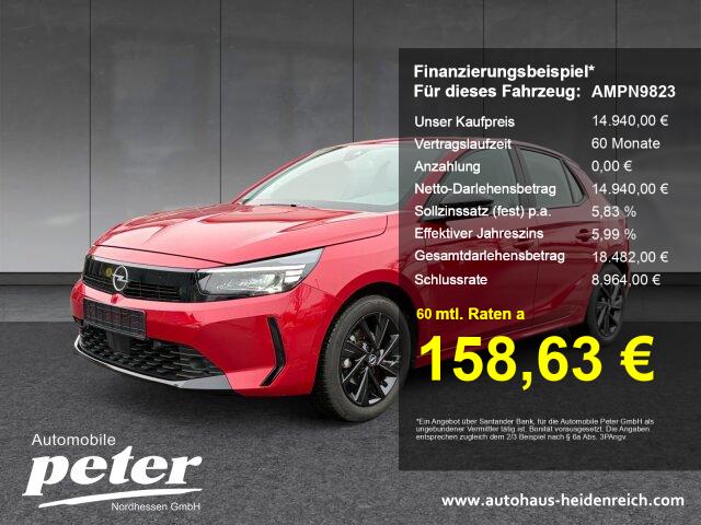 Opel Corsa F 1.2 Klima Sitzheizung