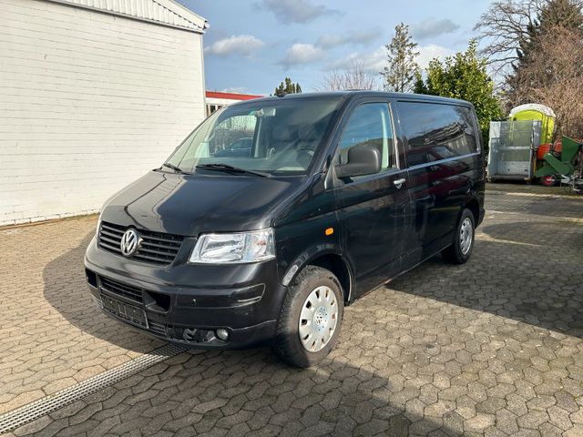 Volkswagen T5Kasten 96Kw Klima Navi AHK 3-Sitzer Schwarz