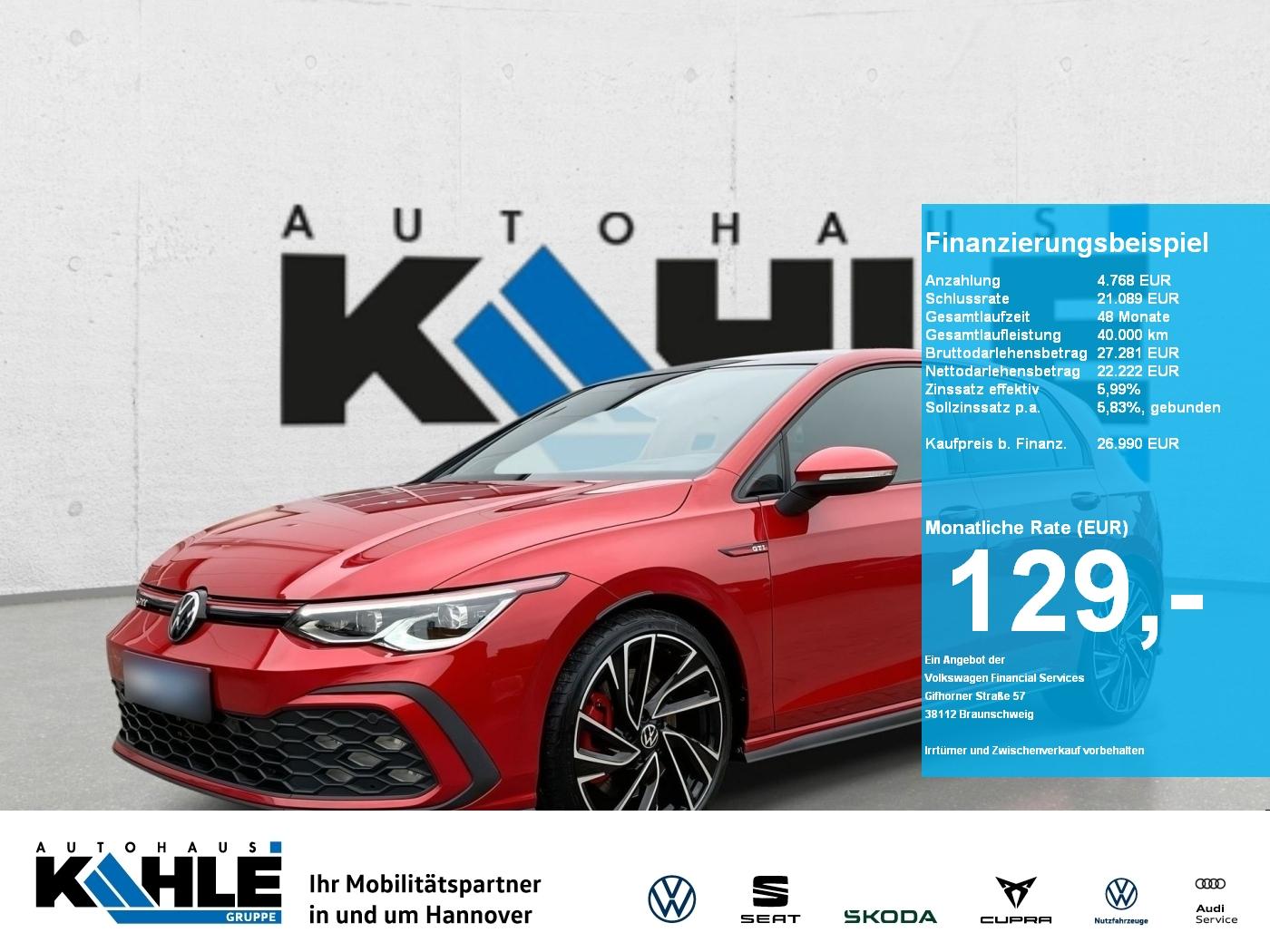Volkswagen Golf GTI 2.0 TSI DSG AHK Pano Kamera Navi