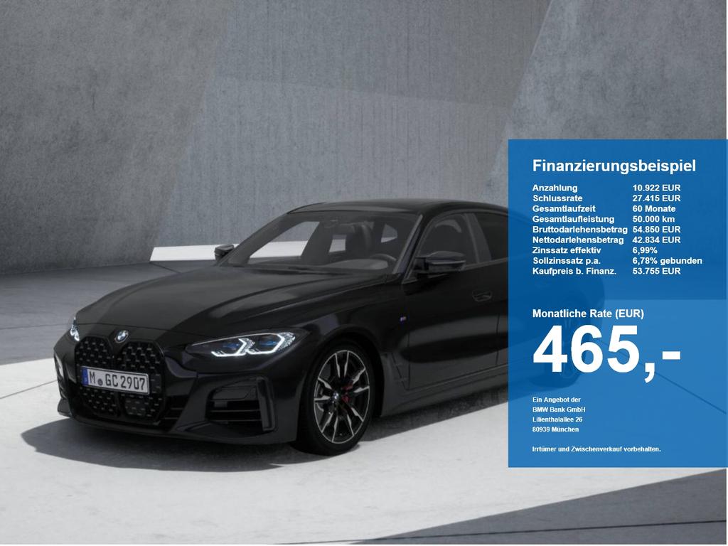 BMW M440i xDrive Gran Coup MSport PRO ACC Laser SH 2023