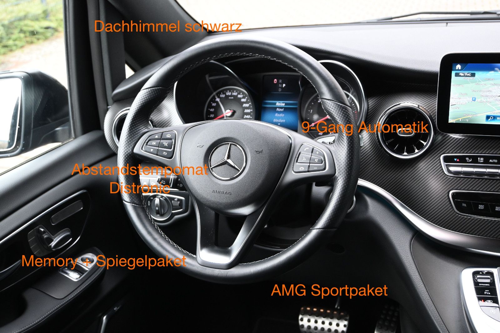 Fahrzeugabbildung Mercedes-Benz V 250 d 4Mat. AMG extralang °AIRMATIC°AHK°STHZ°