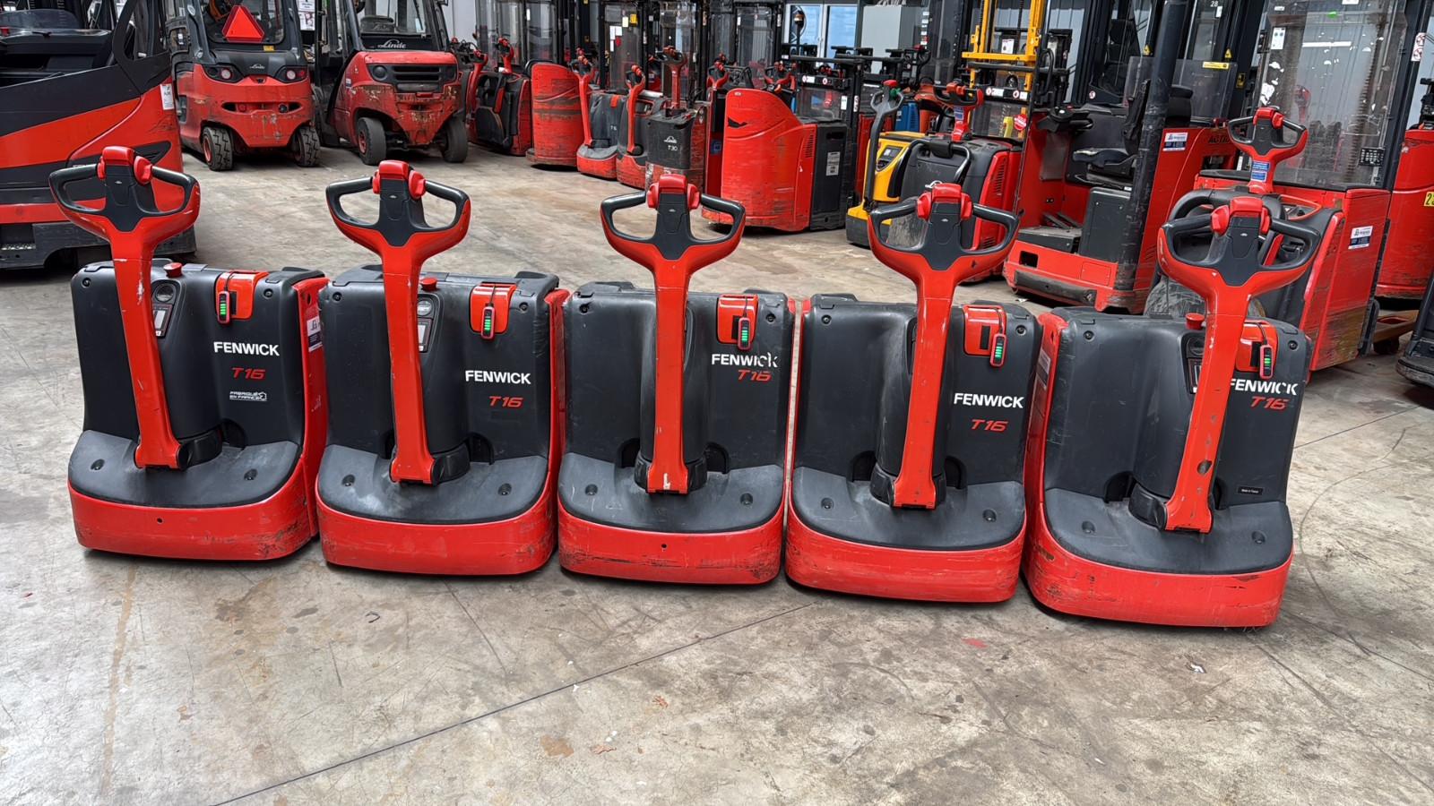 Linde T 16 neuwertig  48 Betriebsstunden  10 Stück