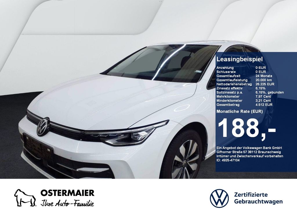 Volkswagen Golf VIII GOAL 2.0TDI 150PS DSG ACC.AHK.KAMERA.N
