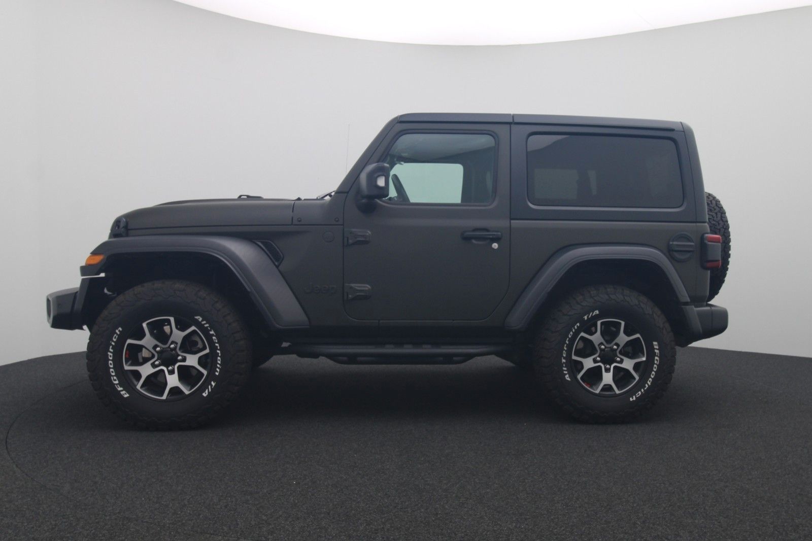 Fahrzeugabbildung Jeep Wrangler Rubicon 2.2l CRDi grün Matt Lackierung