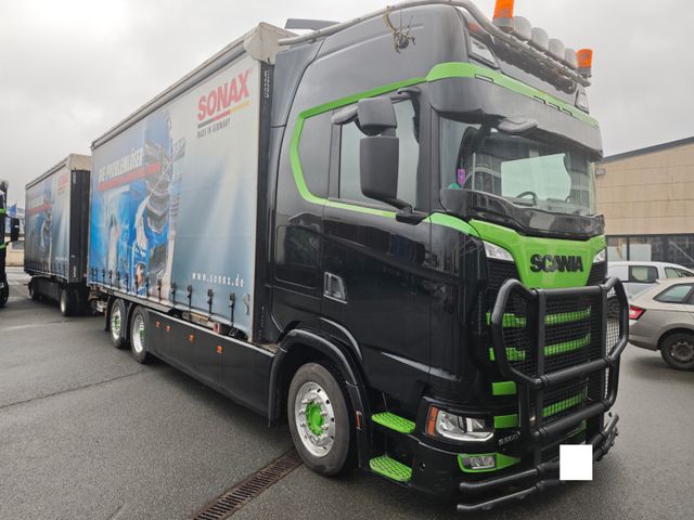 Scania S500  MEGA Wechsel BDF Zug Vollausstattung