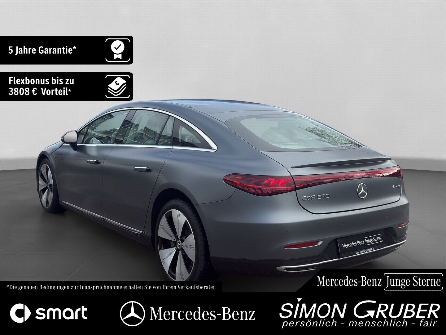 Fahrzeugabbildung Mercedes-Benz EQS 580 4M magno Massage HUD HAL ex Pressewagen!