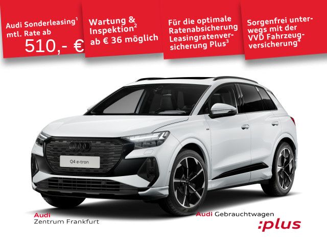 Audi Q4 45 e-tron S-LINE HUD+PANO+360+MATRIX+AHK+WABE