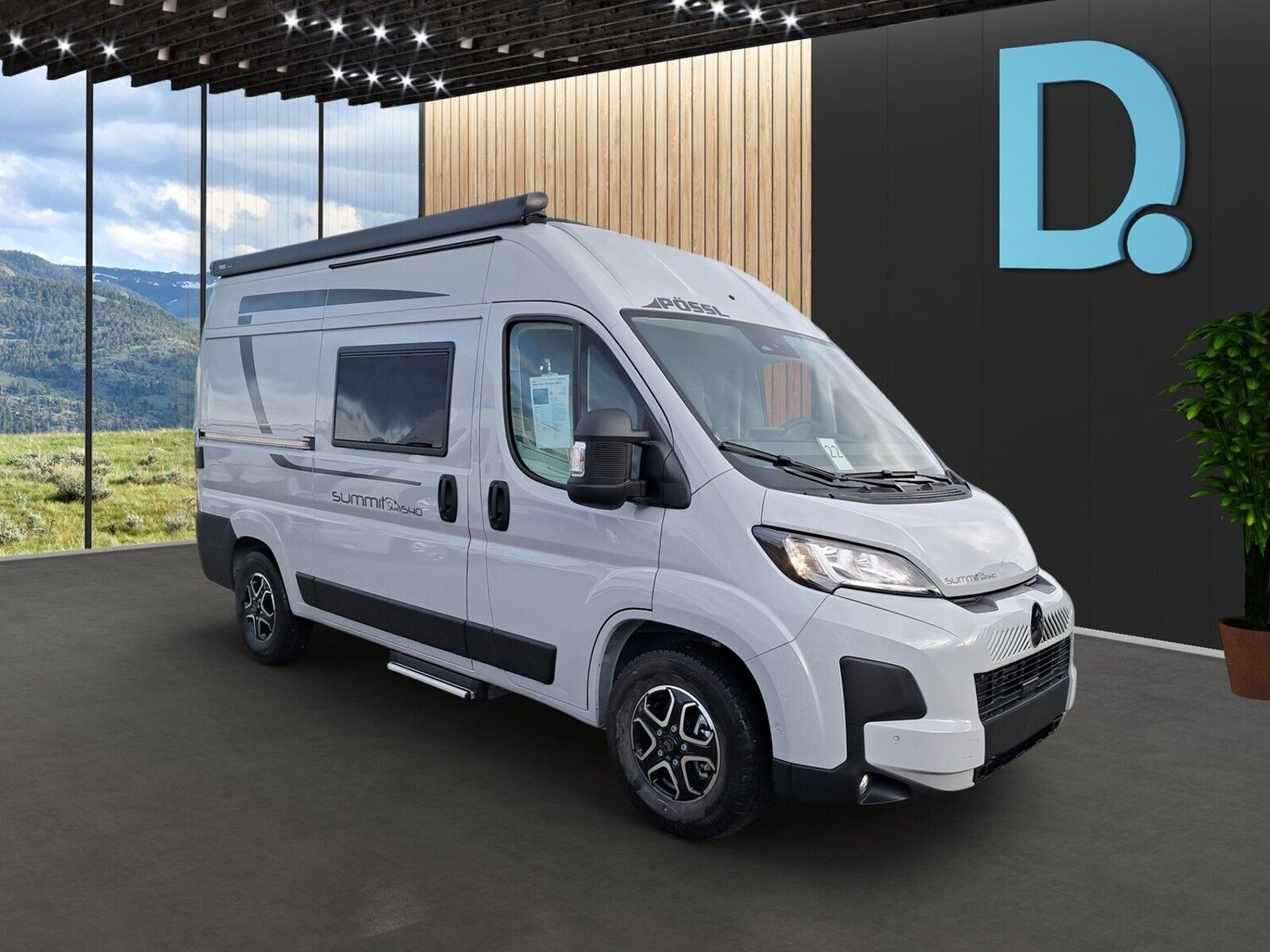 Fahrzeugabbildung Pössl Summit Shine 540 Citroen 140 PS Lithium,Solar