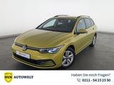 Volkswagen Golf VIII 1.5 eTSI Life OPF LED+NAVI+ACC+AHK+RFK - mit Benzin-Antrieb: Gelb, Kombi