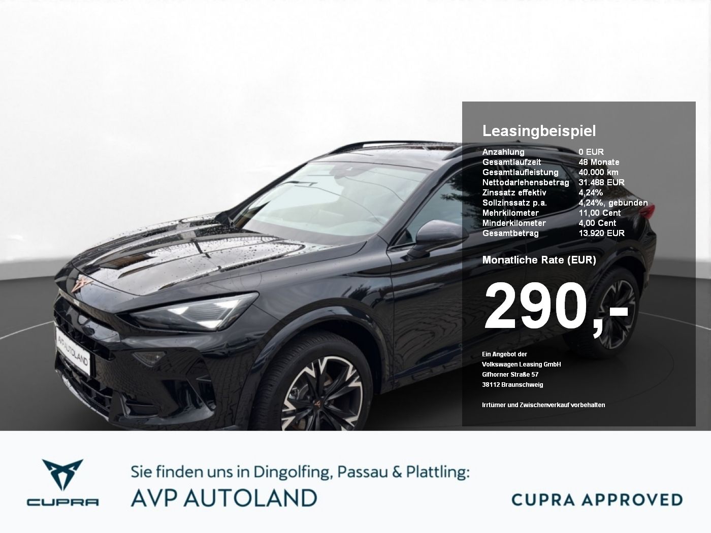 Cupra Formentor 2.0 TDI DSG
