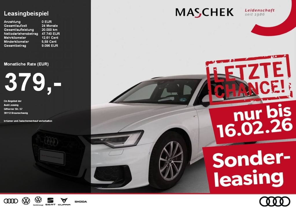 A6 Avant S line 40 TDI S tronic Black Matrix Mem