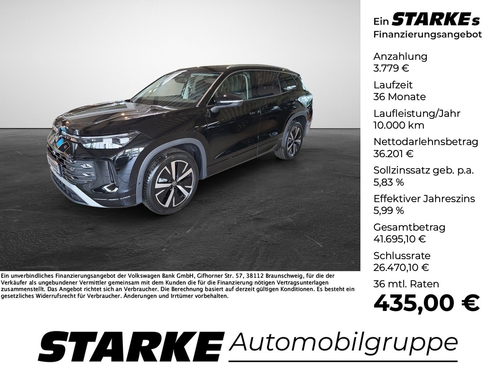 Volkswagen Tayron  2.0 TDI DSG Elegance  AHK Navi LED Kamer