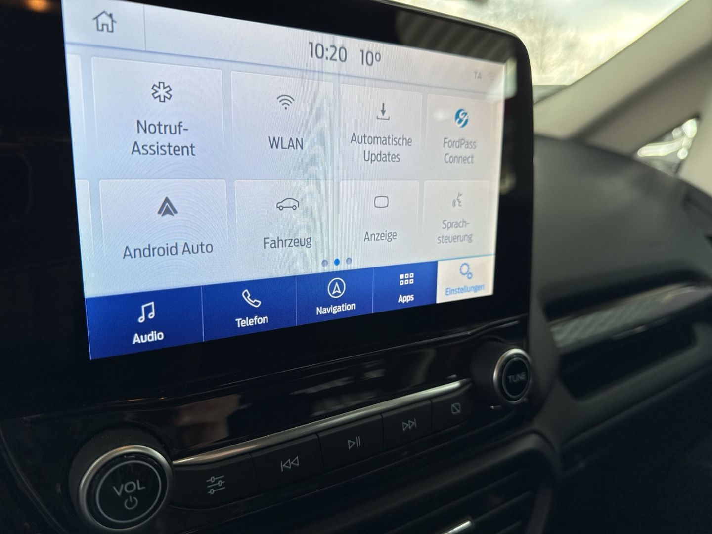 Fahrzeugabbildung Ford EcoSport Active Kamera B & O Winterpaket AHK abn