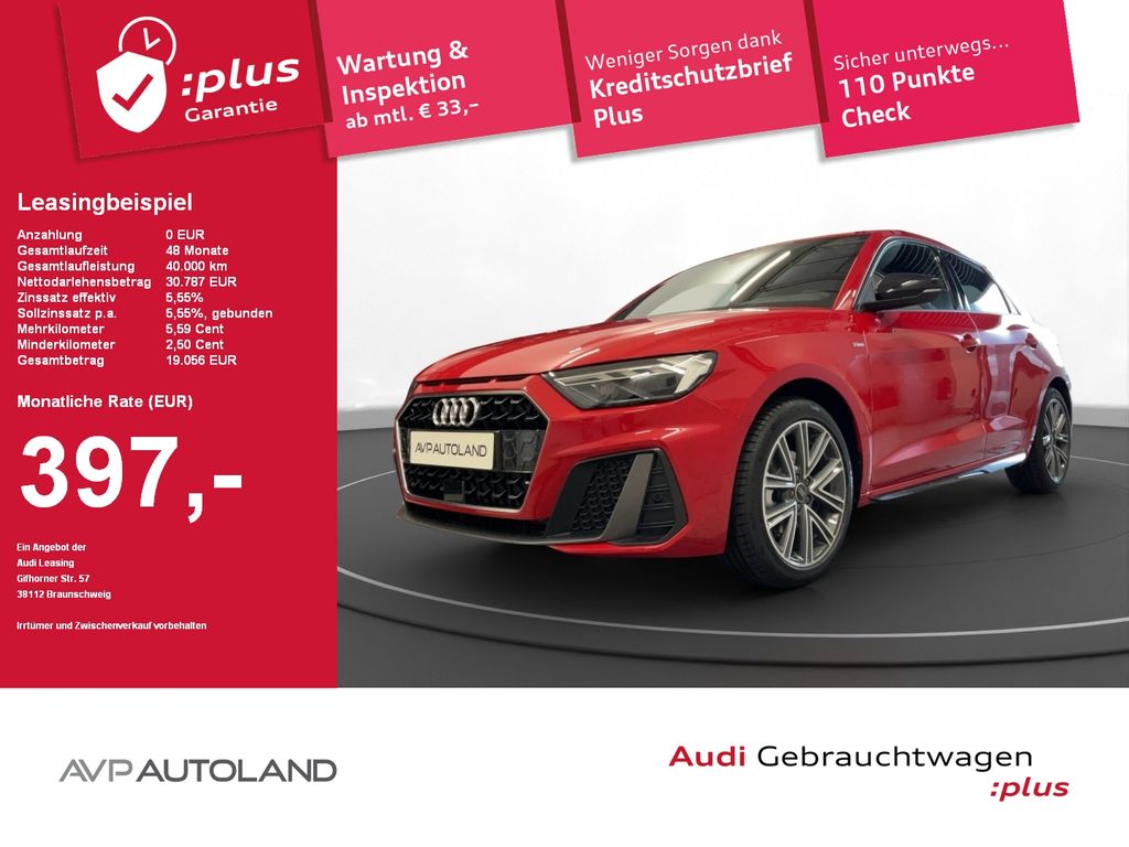 A1 Sportback 30 TFSI S tronic S line | SITZH. |