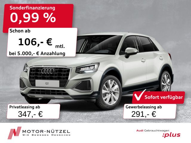 Audi Q2 35 TFSI S-TR ADVANCED LED+RFK+GRA+SHZ+17"LM