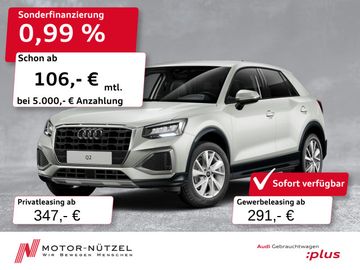 Audi Leasingangebot: Audi Q2 35 TFSI S-TR ADVANCED LED+RFK+GRA+SHZ+17"LM